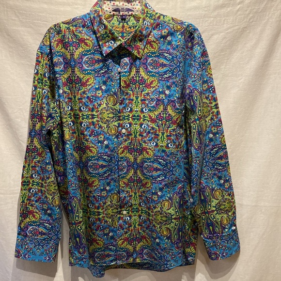 EUC Alan Flusser men’s XL shirt - Picture 5 of 10